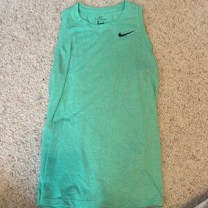 Green Nike tank